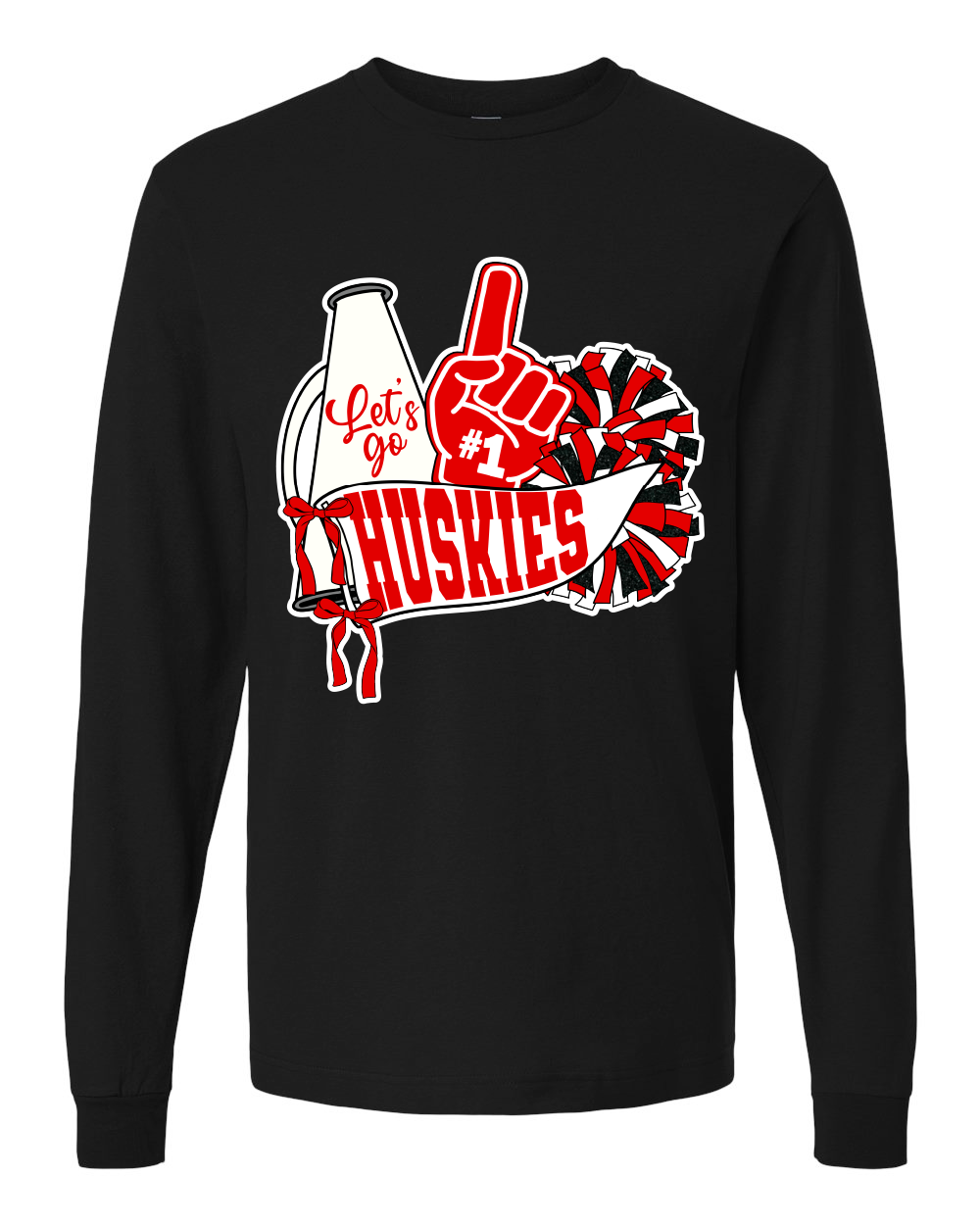 Othello Huskies Design 6 Adult Sizes
