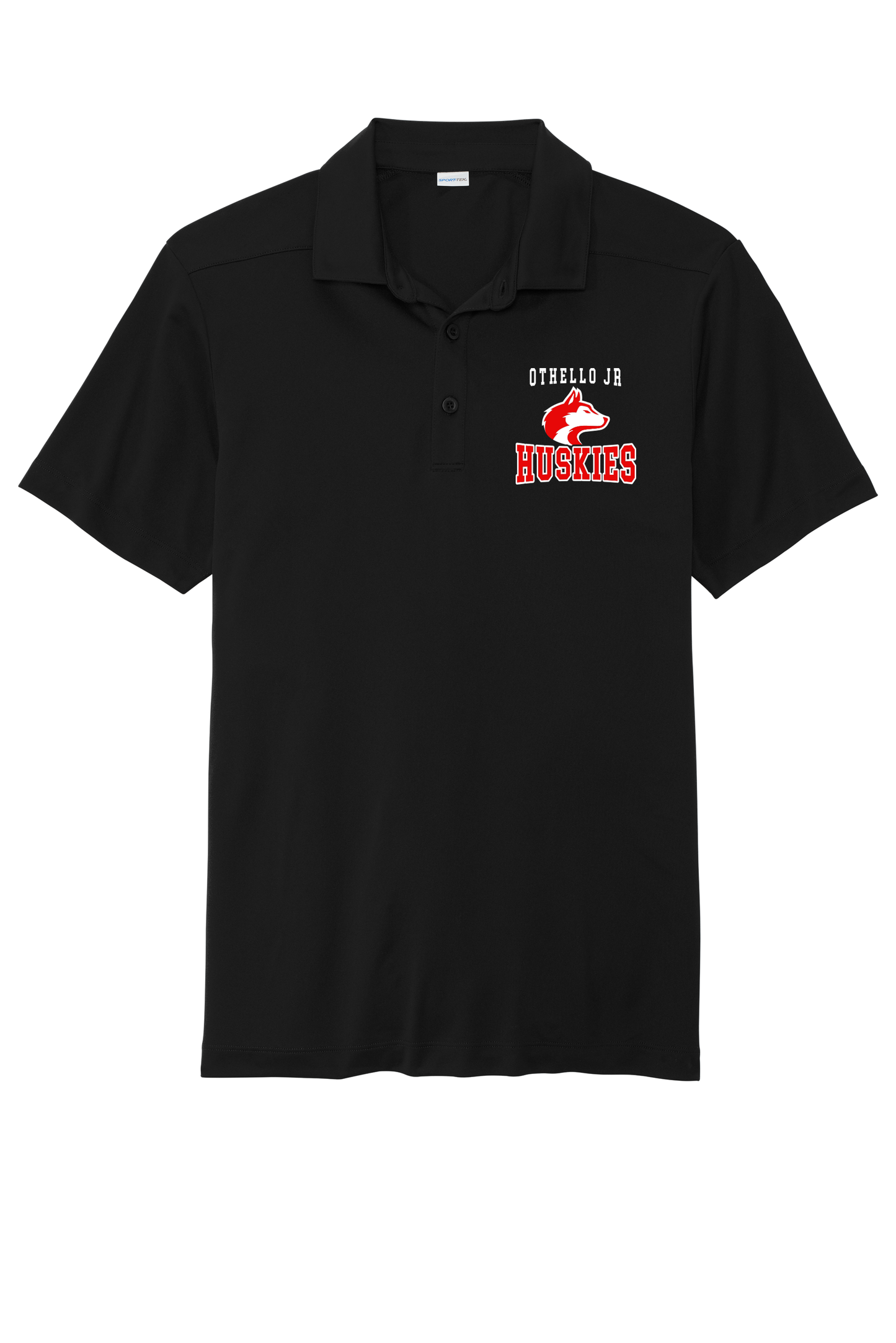 Othello Huskies Solid Embroidered Polo
