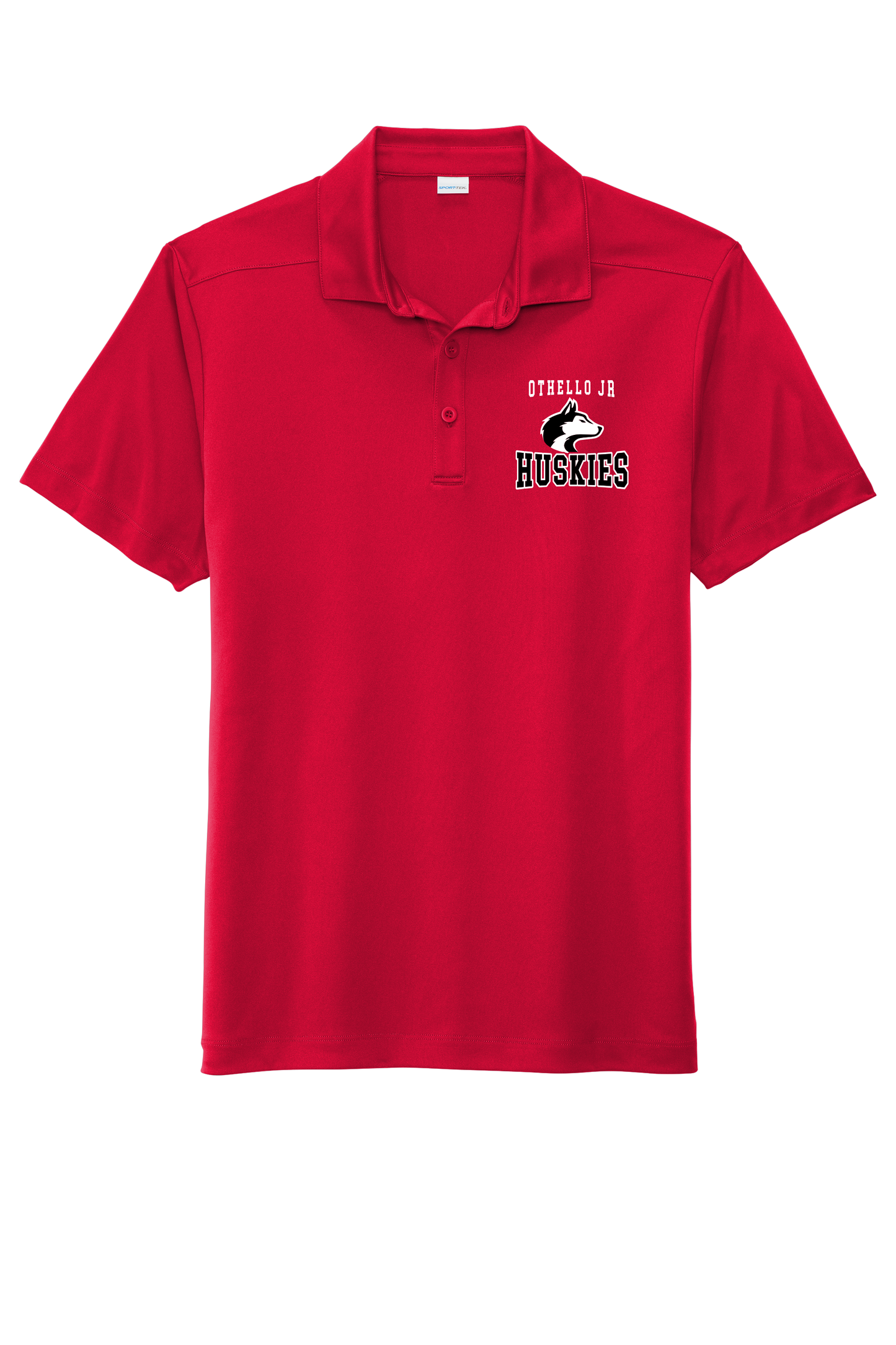 Othello Huskies Solid Embroidered Polo