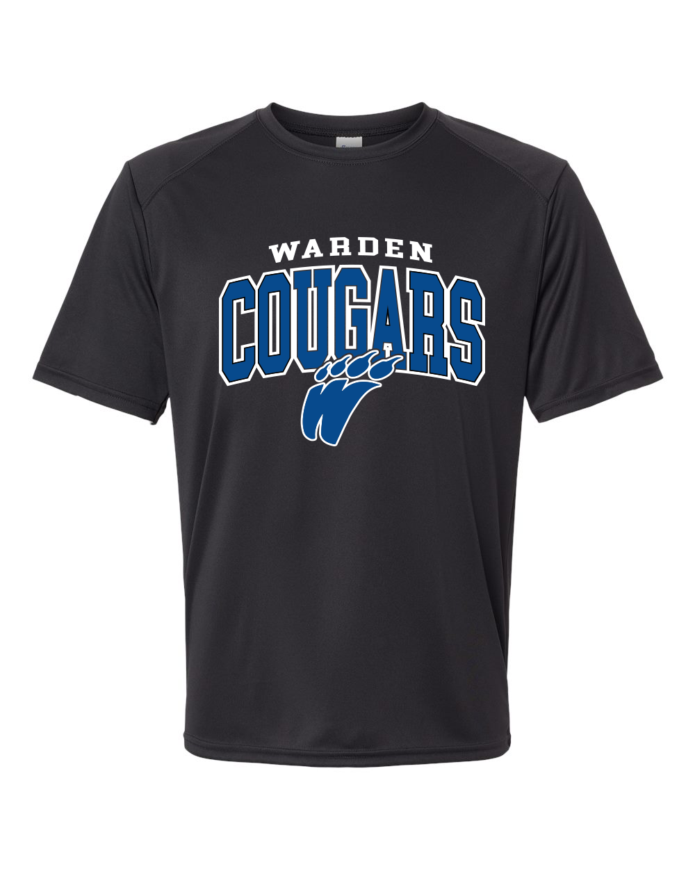 Warden Cougars Design 1 Dri-Fit Options