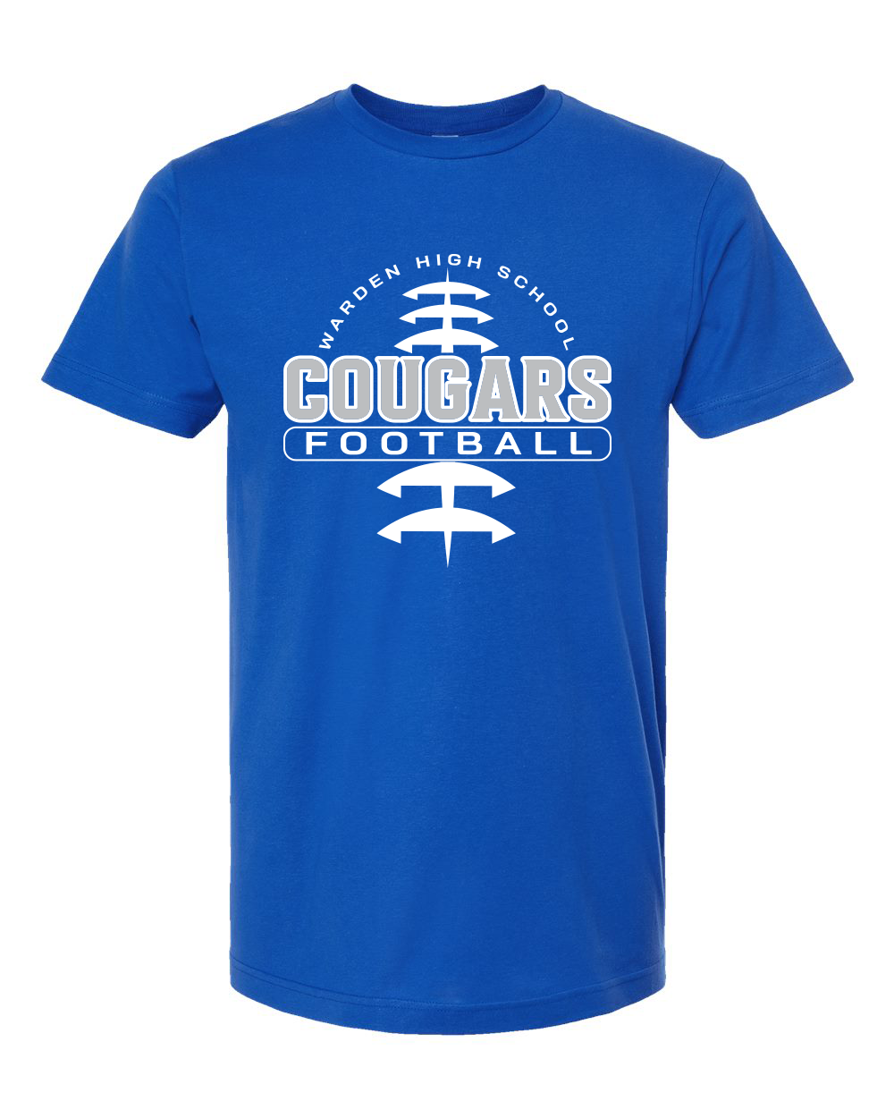 Warden Cougars Design 3 Cotton Options