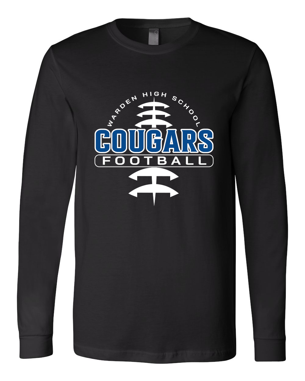 Warden Cougars Design 3 Cotton Options