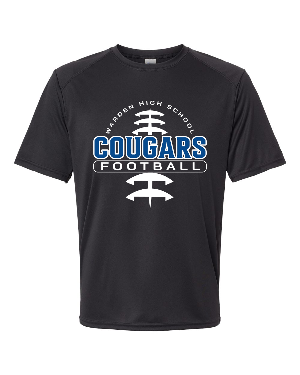 Warden Cougars Design 3 Dri-Fit Options