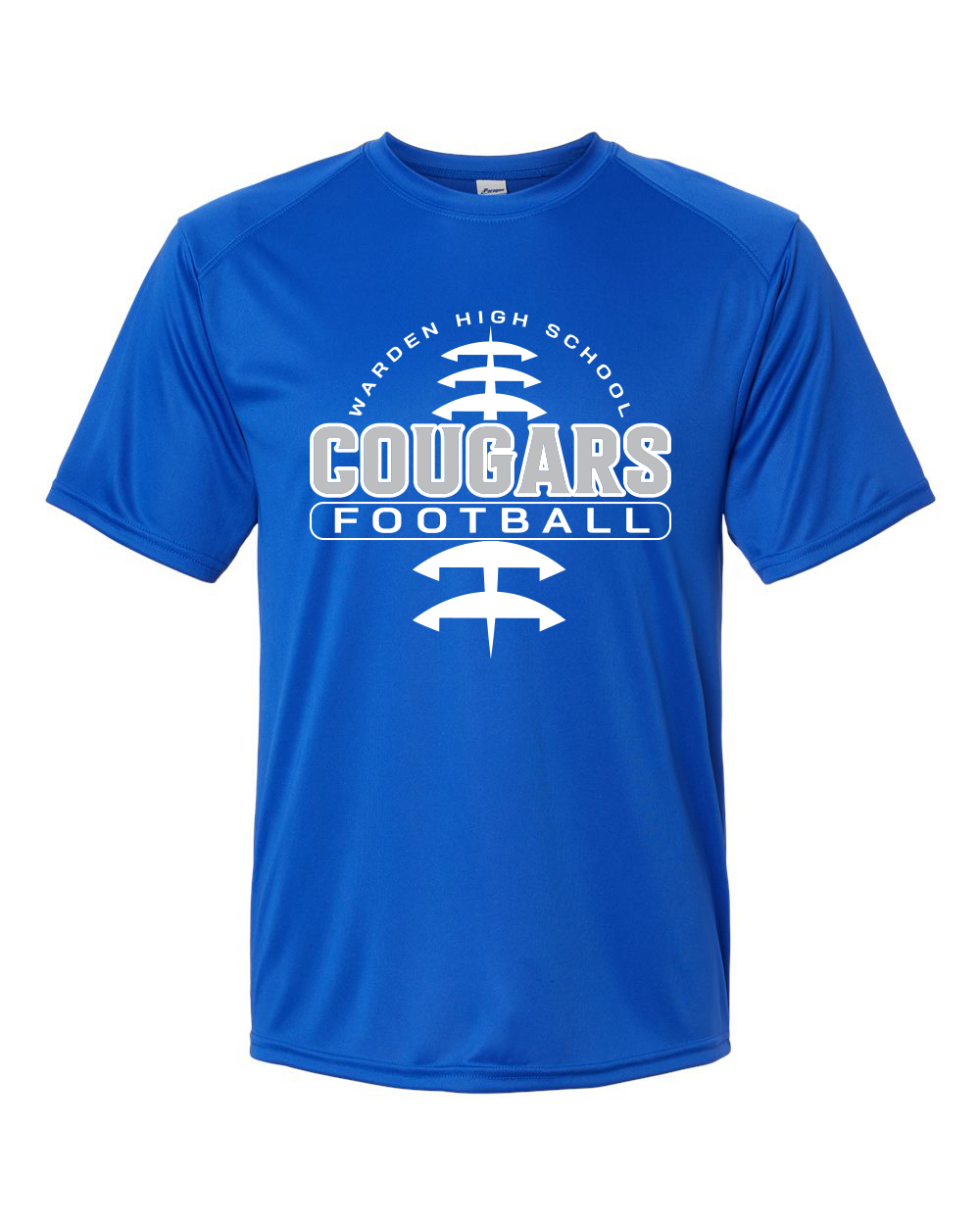 Warden Cougars Design 3 Dri-Fit Options