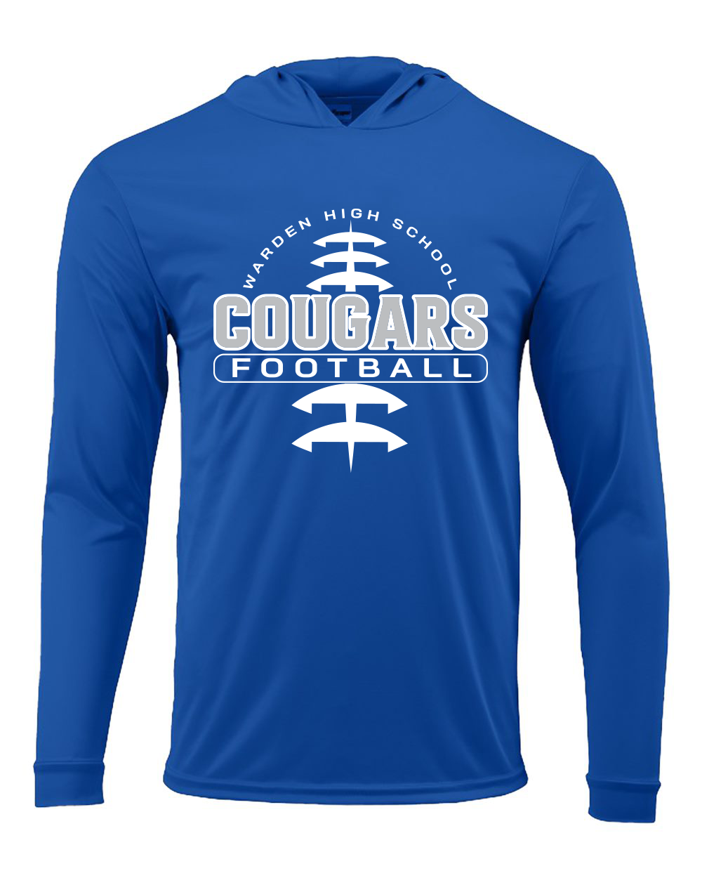 Warden Cougars Design 3 Dri-Fit Options
