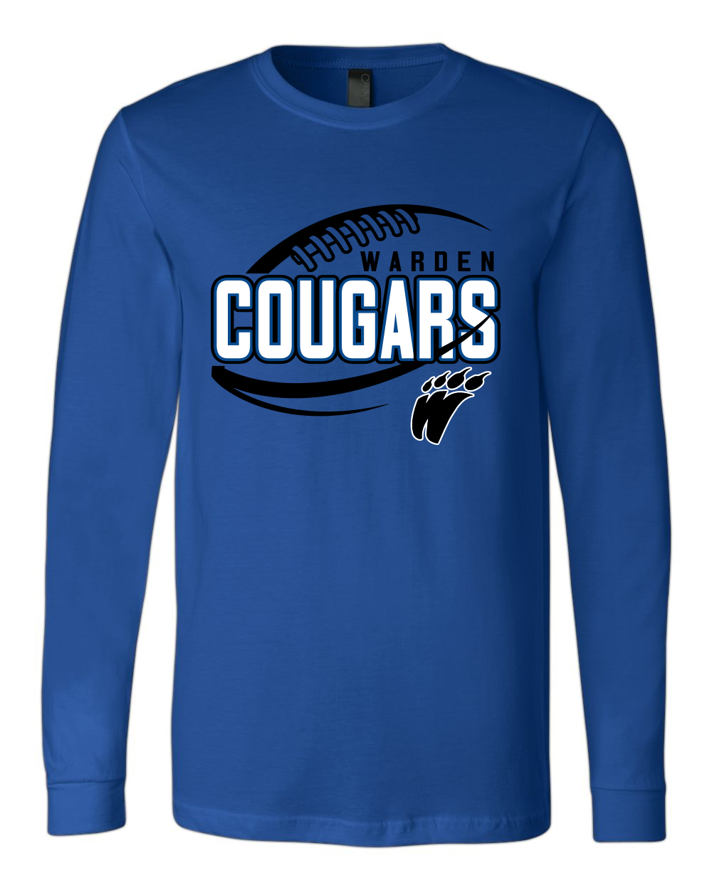 Warden Cougars Design 4 Cotton Options