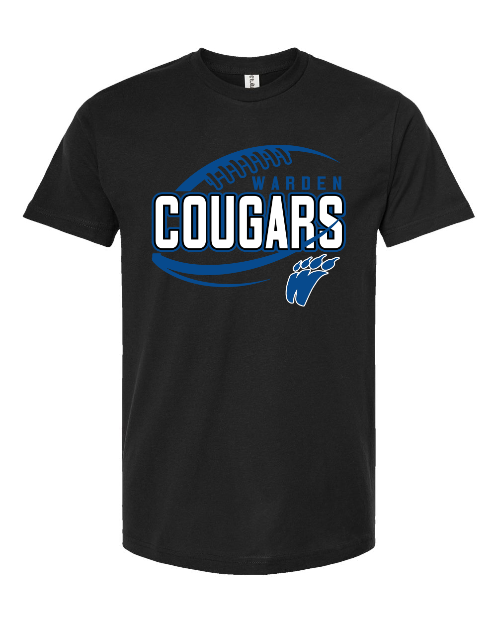 Warden Cougars Design 4 Cotton Options