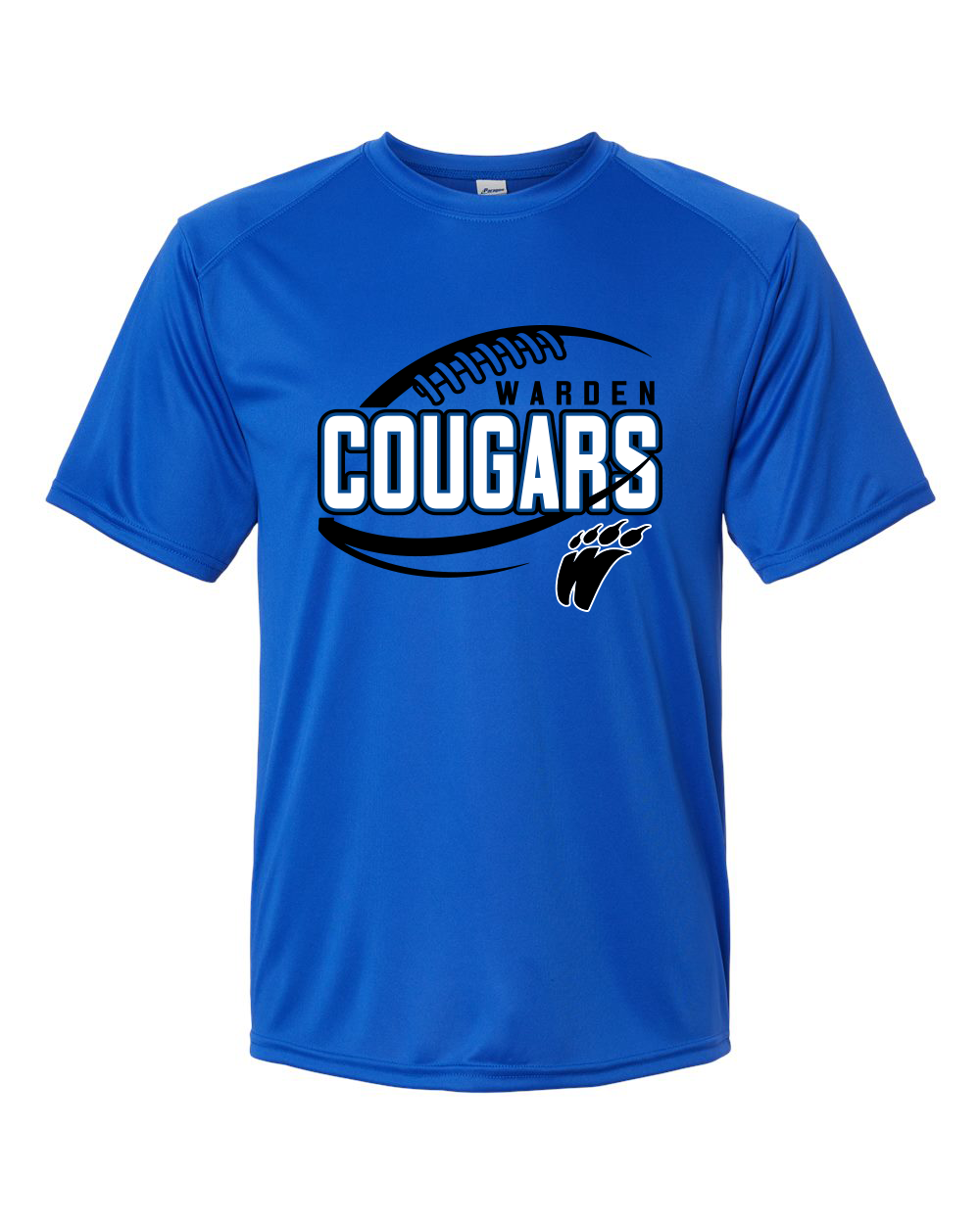 Warden Cougars Design 4 Dri-Fit Options