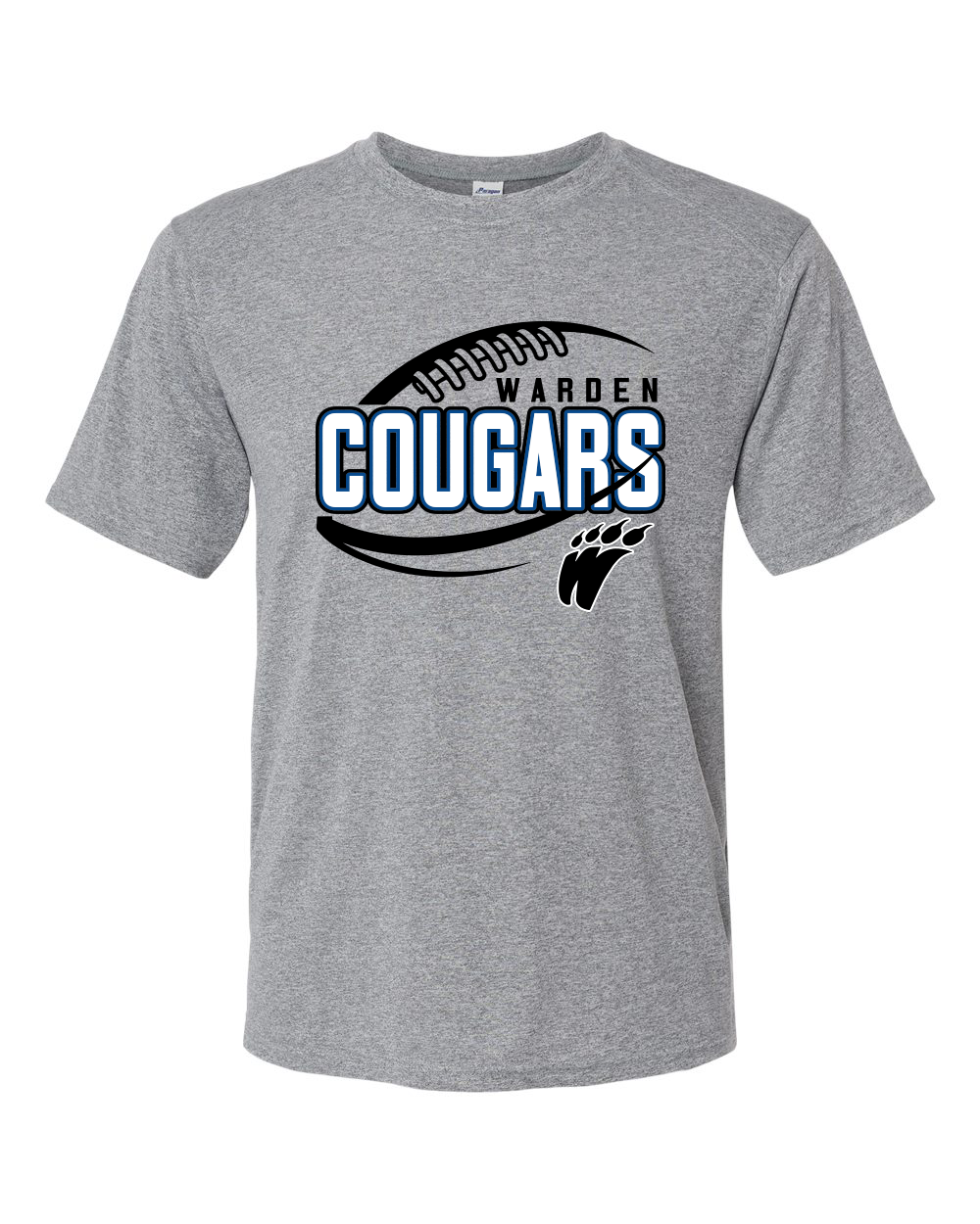 Warden Cougars Design 4 Dri-Fit Options