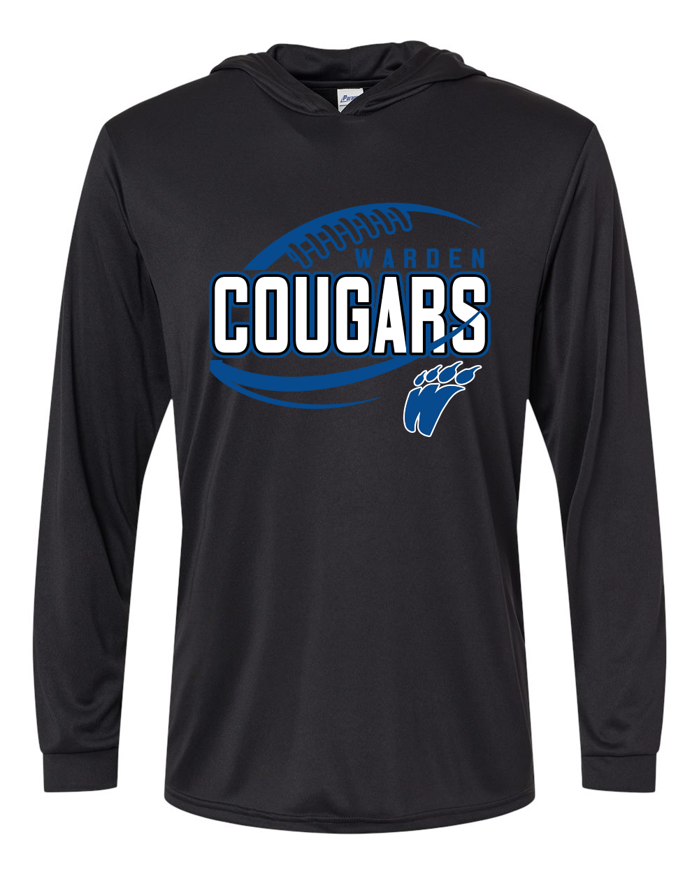 Warden Cougars Design 4 Dri-Fit Options