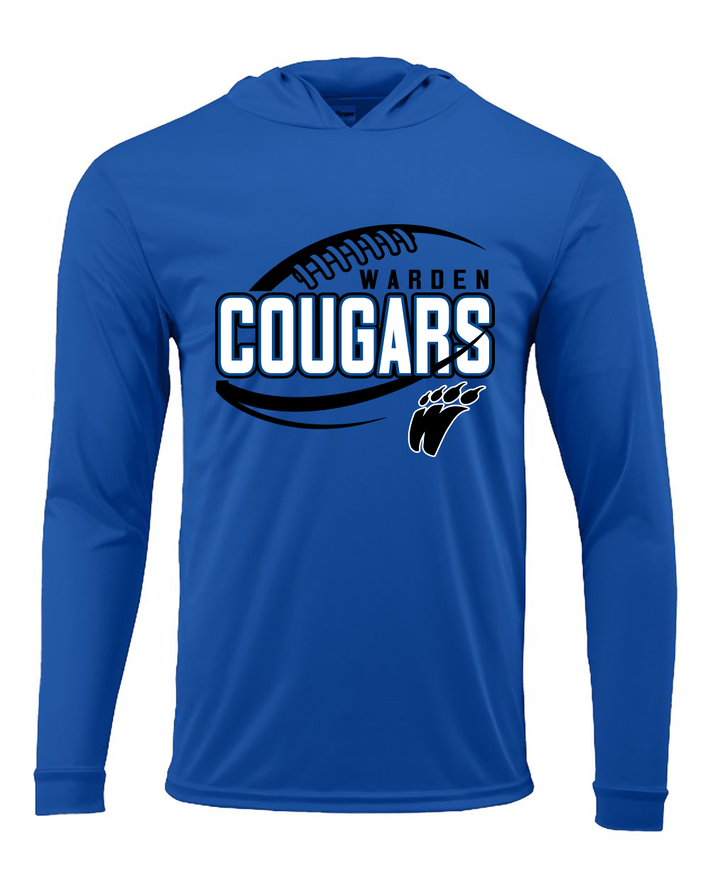 Warden Cougars Design 4 Dri-Fit Options