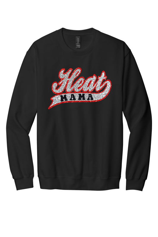 Heat Applique Crewneck Sweater