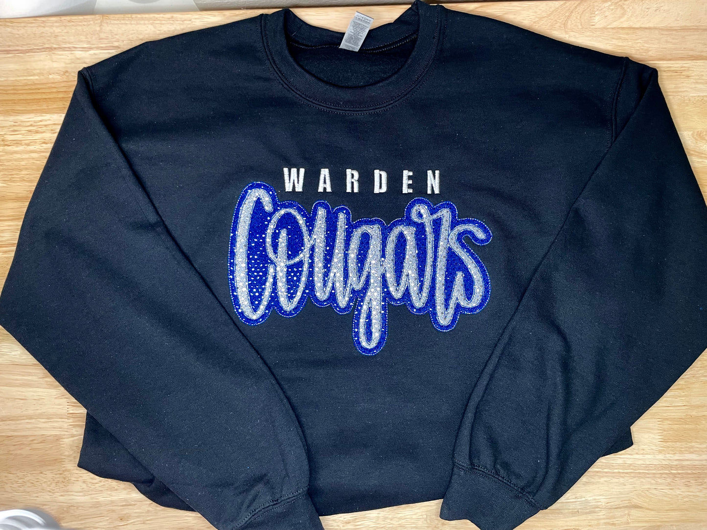 Warden Cougars Applique