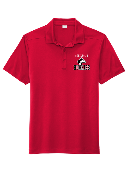 Othello Huskies Solid Embroidered Polo