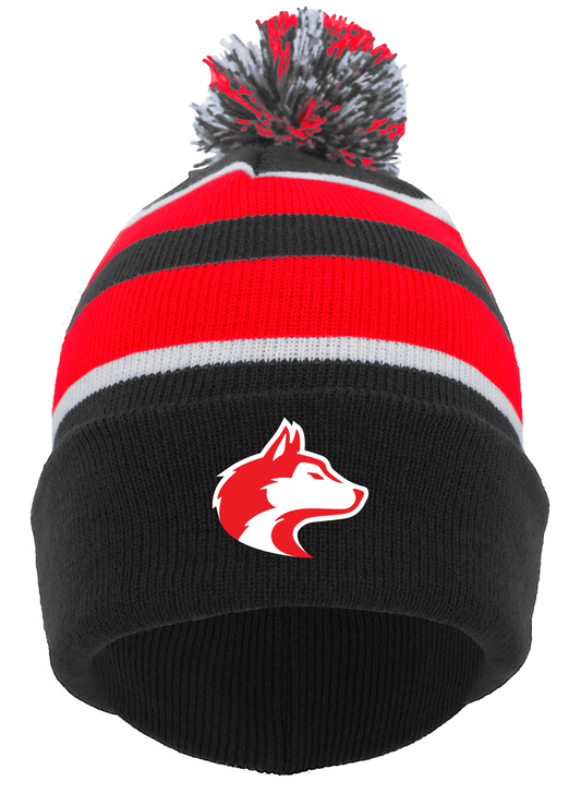 Othello Pom Embroidered Beanie