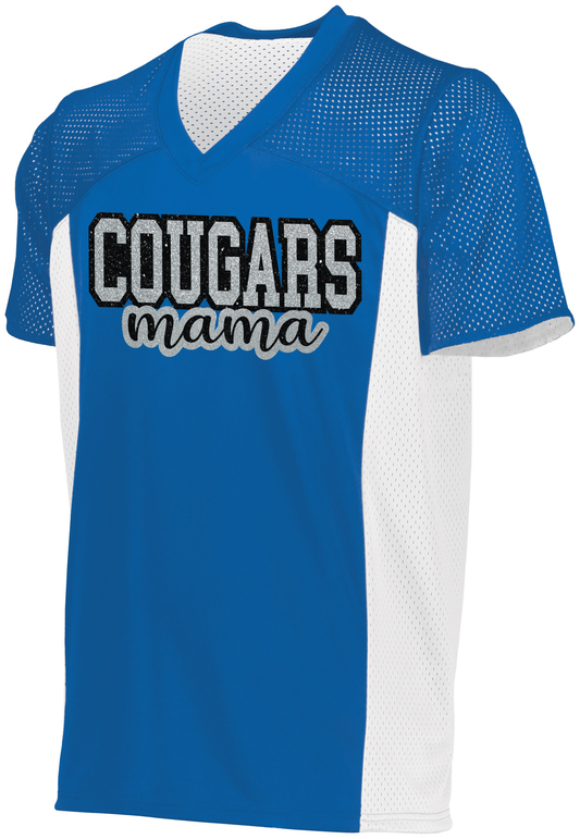 Cougs Mama Glitter Applique Jersey