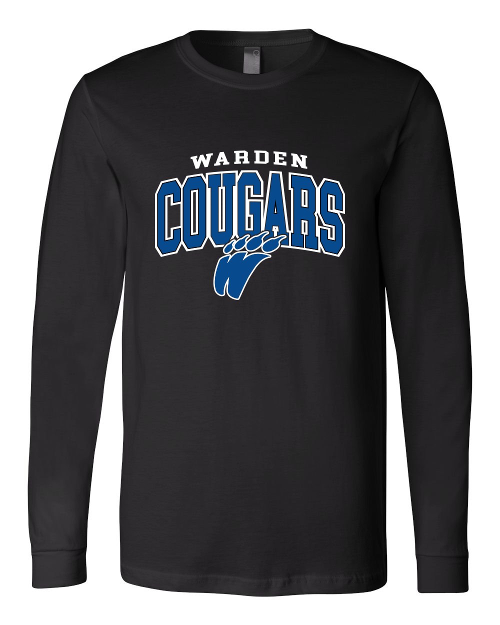 Warden Cougars Design 1 Cotton Options