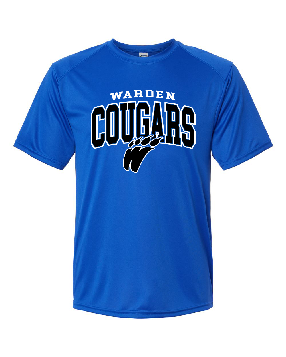 Warden Cougars Design 1 Dri-Fit Options
