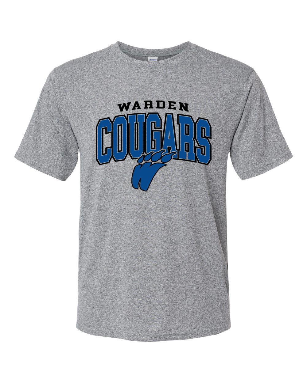 Warden Cougars Design 1 Dri-Fit Options
