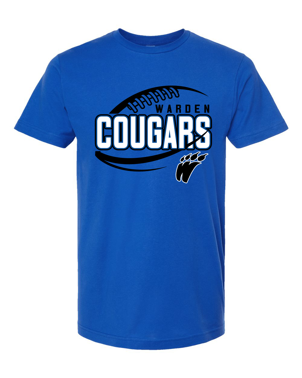 Warden Cougars Design 4 Cotton Options