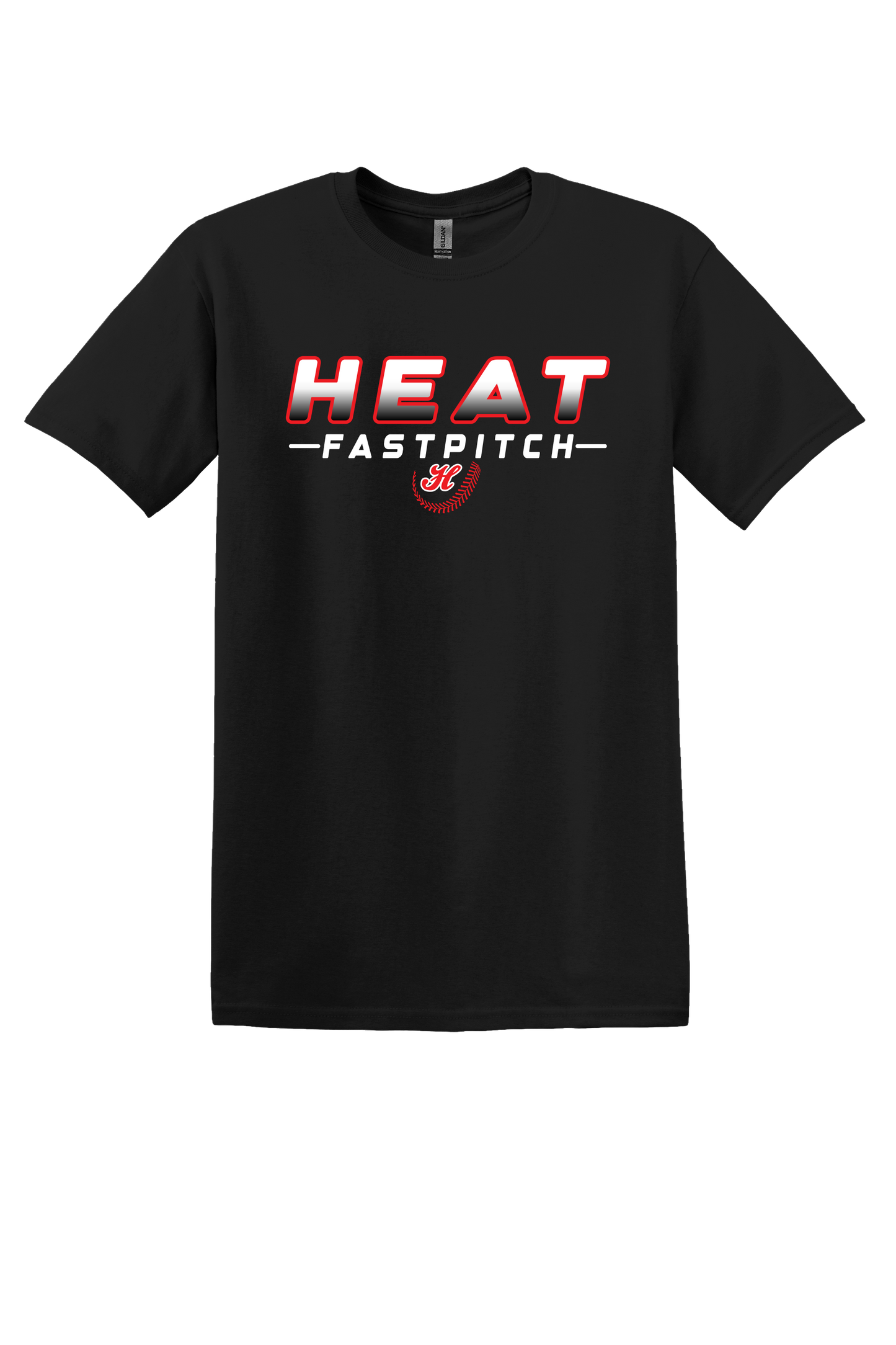 Heat Fastpitch Black Shirt