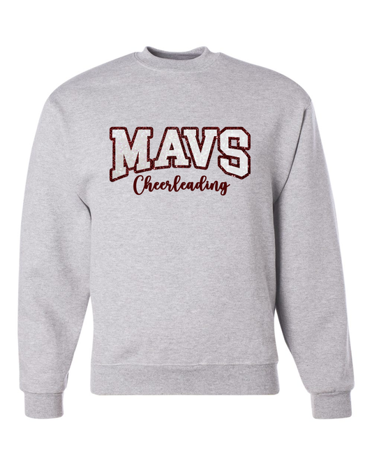 Mavs Cheerleading Applique Emrboidered Design