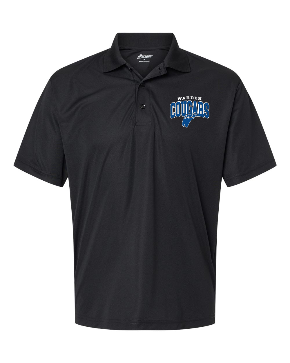 Warden Cougars Mens Embroidered Polos